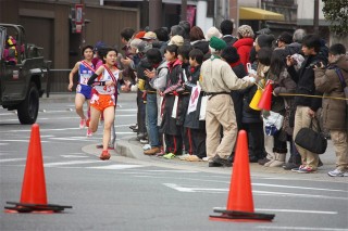 ２区の中村祐希選手が１２人抜きし（写真を写せず残念）